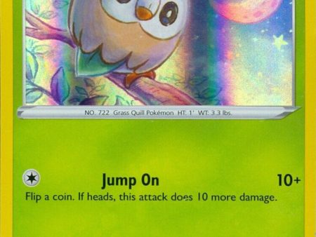 Rowlet (SWSH220) (Cosmos Holo) [Sword & Shield: Black Star Promos] For Cheap