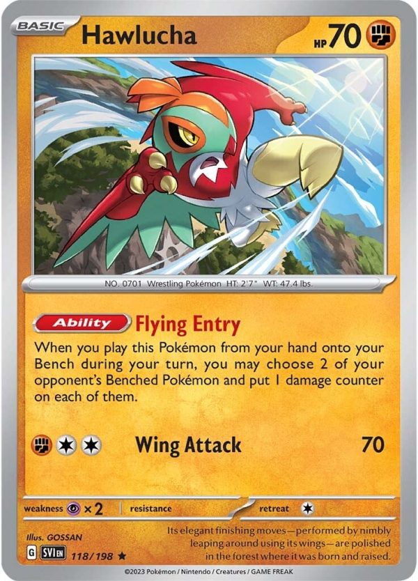 Hawlucha (118 198) [Scarlet & Violet: Base Set] Supply