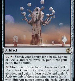 Monument to Perfection (Promo Pack) [Phyrexia: All Will Be One Promos] For Cheap