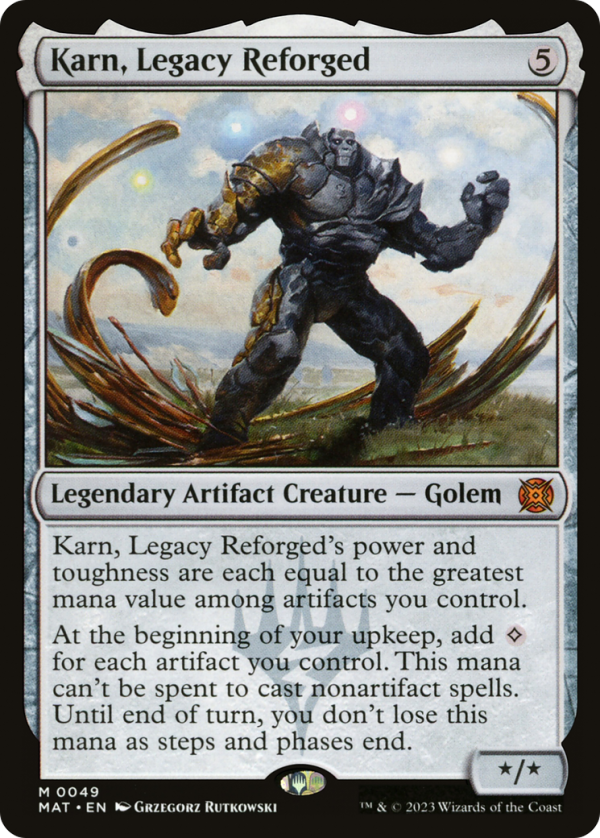 Karn, Legacy Reforged [March of the Machine: The Aftermath] Supply