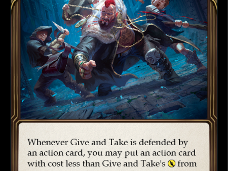 Give and Take [OUT185] (Outsiders)  Rainbow Foil For Discount