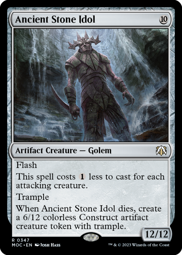 Ancient Stone Idol [March of the Machine Commander] Cheap