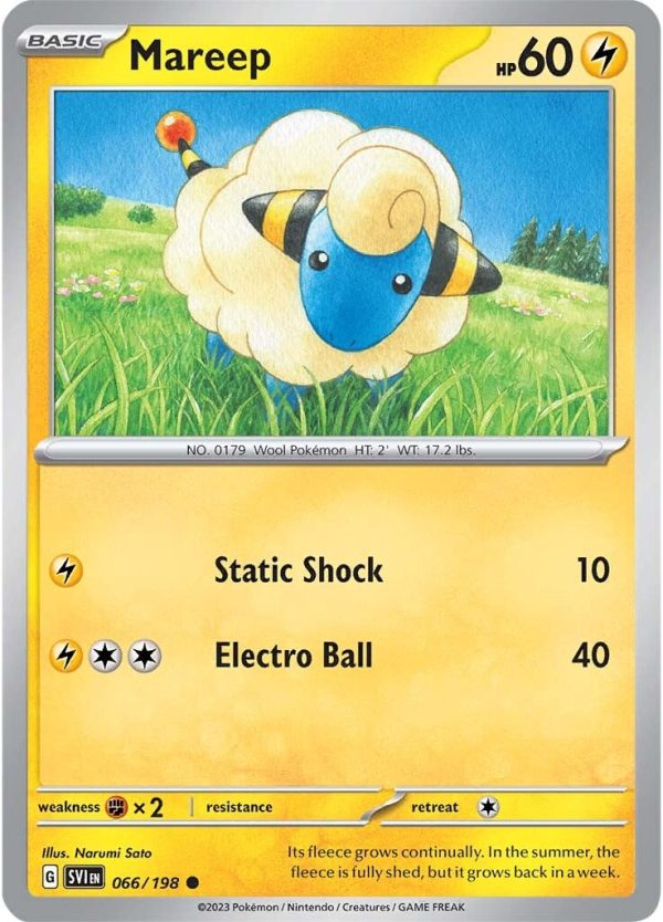 Mareep (066 198) [Scarlet & Violet: Base Set] Fashion