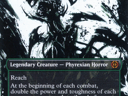 Zopandrel, Hunger Dominus (Borderless Ichor) [Phyrexia: All Will Be One] Sale