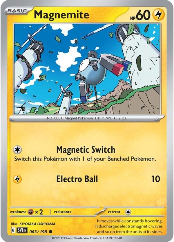 Magnemite (063 198) [Scarlet & Violet: Base Set] Online