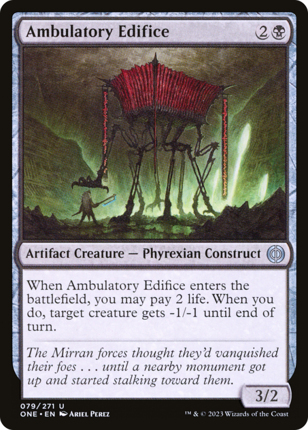 Ambulatory Edifice [Phyrexia: All Will Be One] Cheap