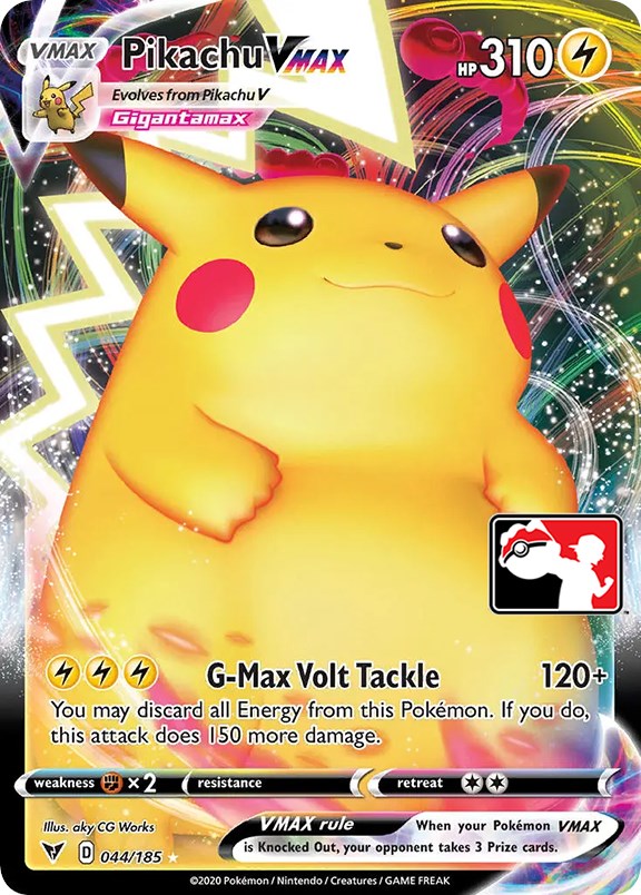 Pikachu VMAX (044 185) [Prize Pack Series One] For Discount