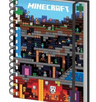 Minecraft - Minecraft Wordly - A5 Notebook For Sale