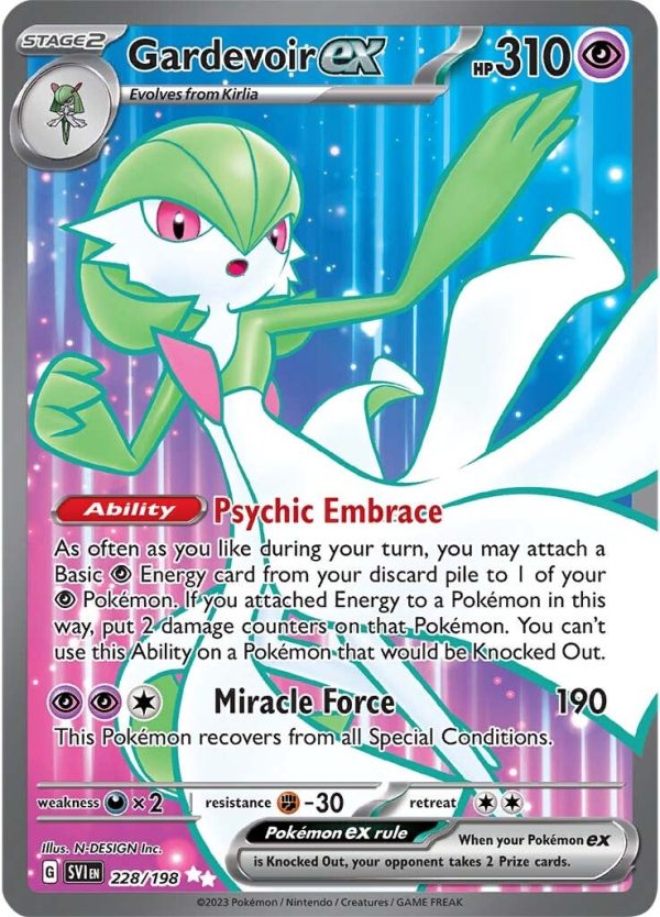 Gardevoir ex (228 198) [Scarlet & Violet: Base Set] Hot on Sale