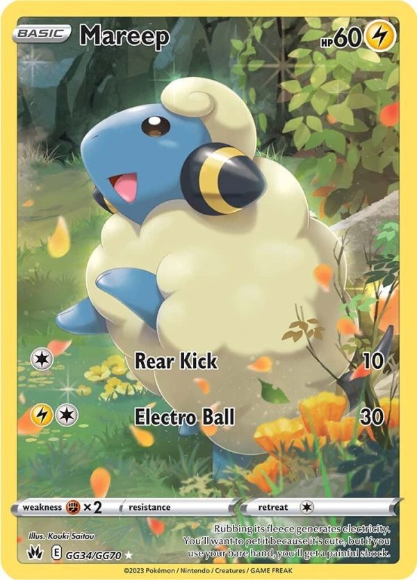 Mareep (GG34 GG70) [Sword & Shield: Crown Zenith] For Discount