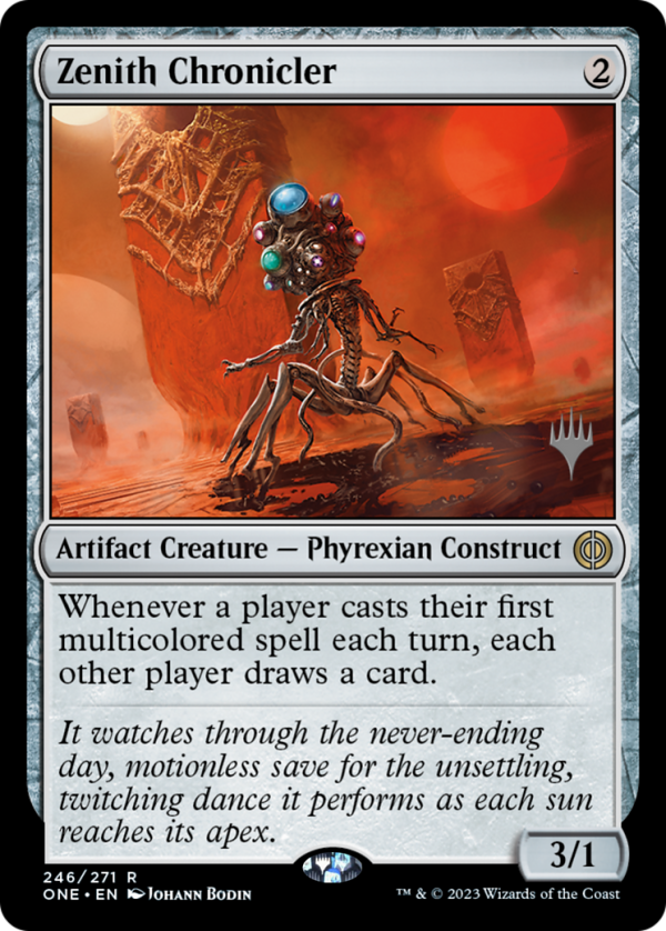 Zenith Chronicler (Promo Pack) [Phyrexia: All Will Be One Promos] Sale