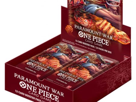 One Piece TCG Booster Box OP-02- Paramount War For Discount