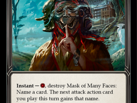 Mask of Many Faces [OUT049] (Outsiders)  Cold Foil For Discount