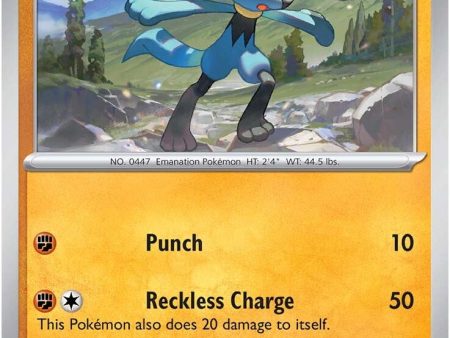 Riolu (113 198) [Scarlet & Violet: Base Set] Cheap