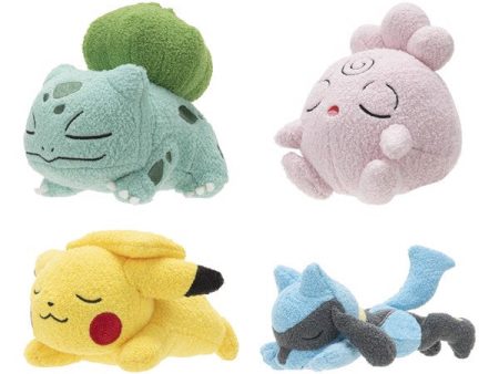 Pokemon 5  Sleeping Plushies Fashion