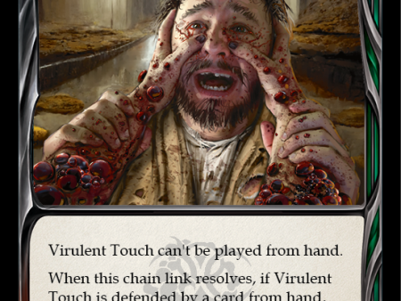 Virulent Touch (Red) [OUT168] (Outsiders)  Rainbow Foil For Cheap