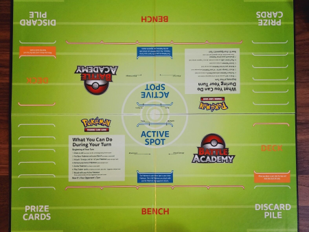 Pokemon TCG 2-Player Cardboard Playmat Fashion