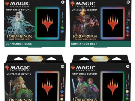 MTG Commander Decks - The Lord of the Rings: Tales of Middle-Earth Sale