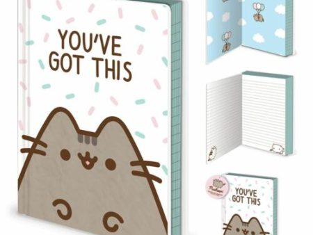 Pusheen: You ve Got This - A5 Notebook on Sale