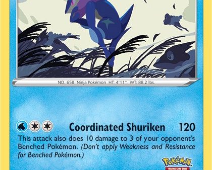 Greninja (SWSH305) (Illustration Contest 2022) [Sword & Shield: Black Star Promos] For Sale