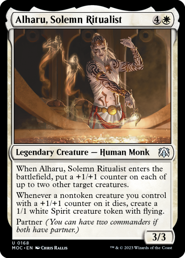 Alharu, Solemn Ritualist [March of the Machine Commander] Online