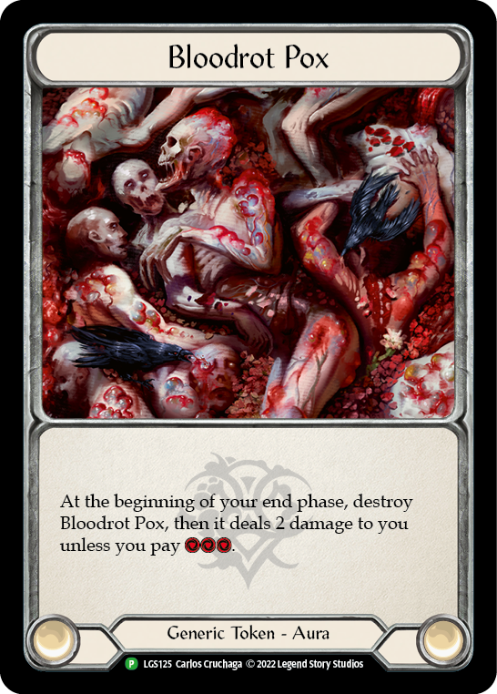 Bloodrot Pox    Frailty [LGS125    LGS126] (Promo)  Cold Foil Discount