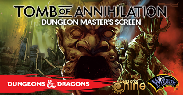 D&D Tomb Of Annihilation DM Screen Hot on Sale