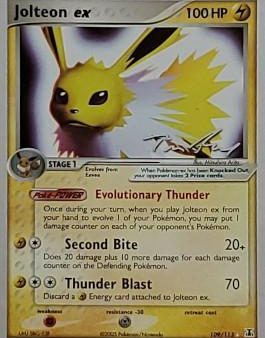 Jolteon ex (109 113) (Legendary Ascent - Tom Roos) [World Championships 2007] For Discount