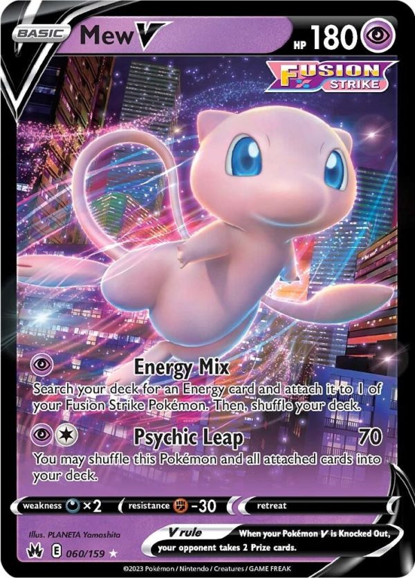 Mew V (060 159) [Sword & Shield: Crown Zenith] Supply