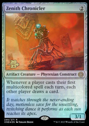 Zenith Chronicler [Phyrexia: All Will Be One Prerelease Promos] Sale