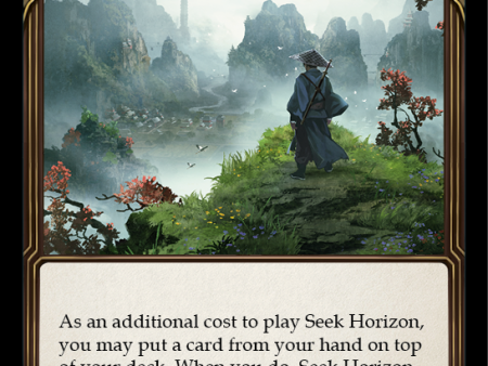 Seek Horizon (Blue) [OUT218] (Outsiders) For Discount