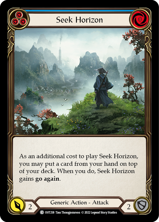 Seek Horizon (Blue) [OUT218] (Outsiders) For Discount