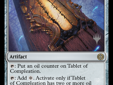 Tablet of Compleation (Promo Pack) [Phyrexia: All Will Be One Promos] Fashion