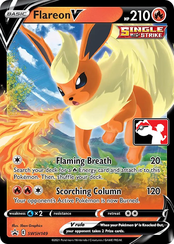 Flareon V (SWSH149) [Prize Pack Series One] For Discount